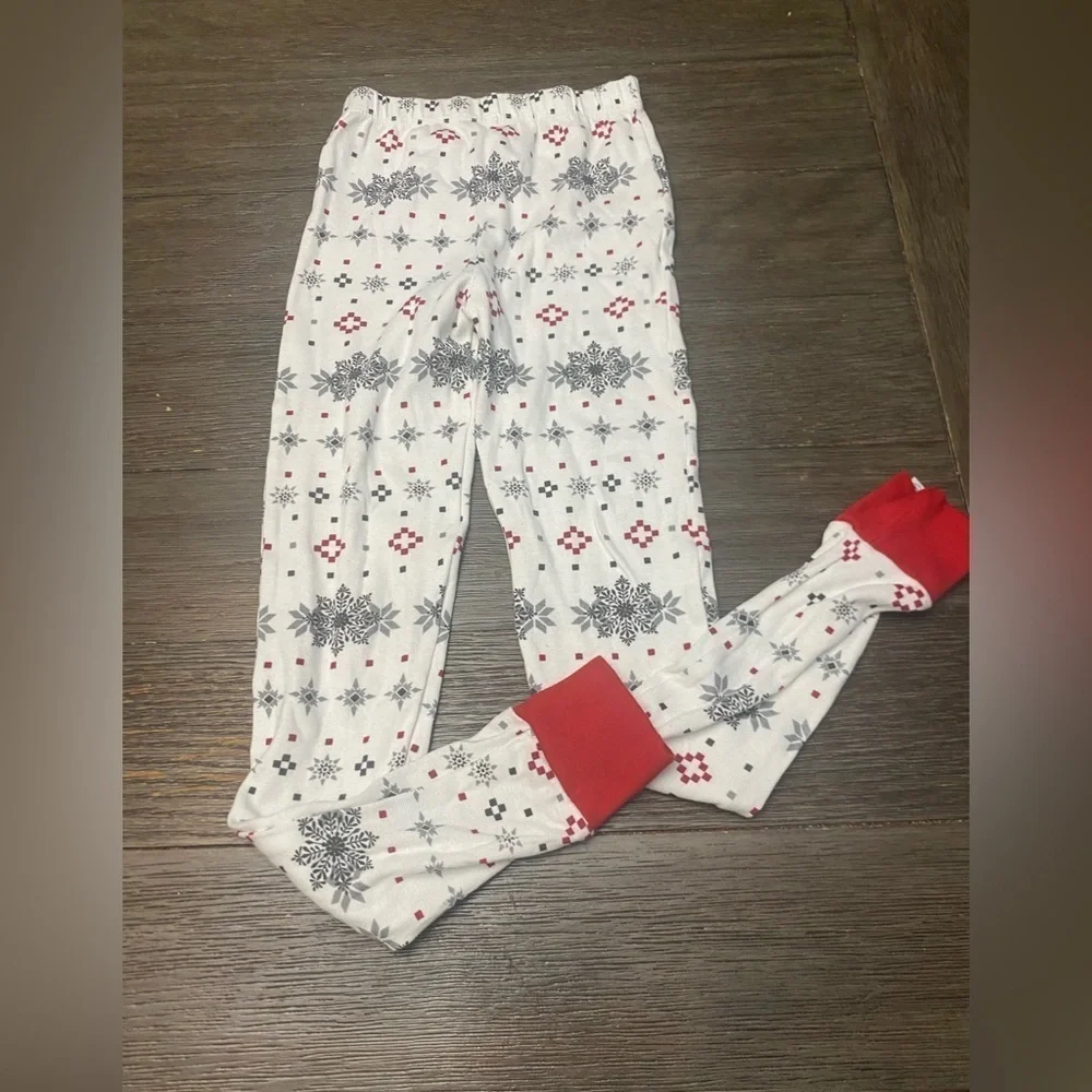 Honest Kids  2-piece Pajama Set Size Small Red White Black